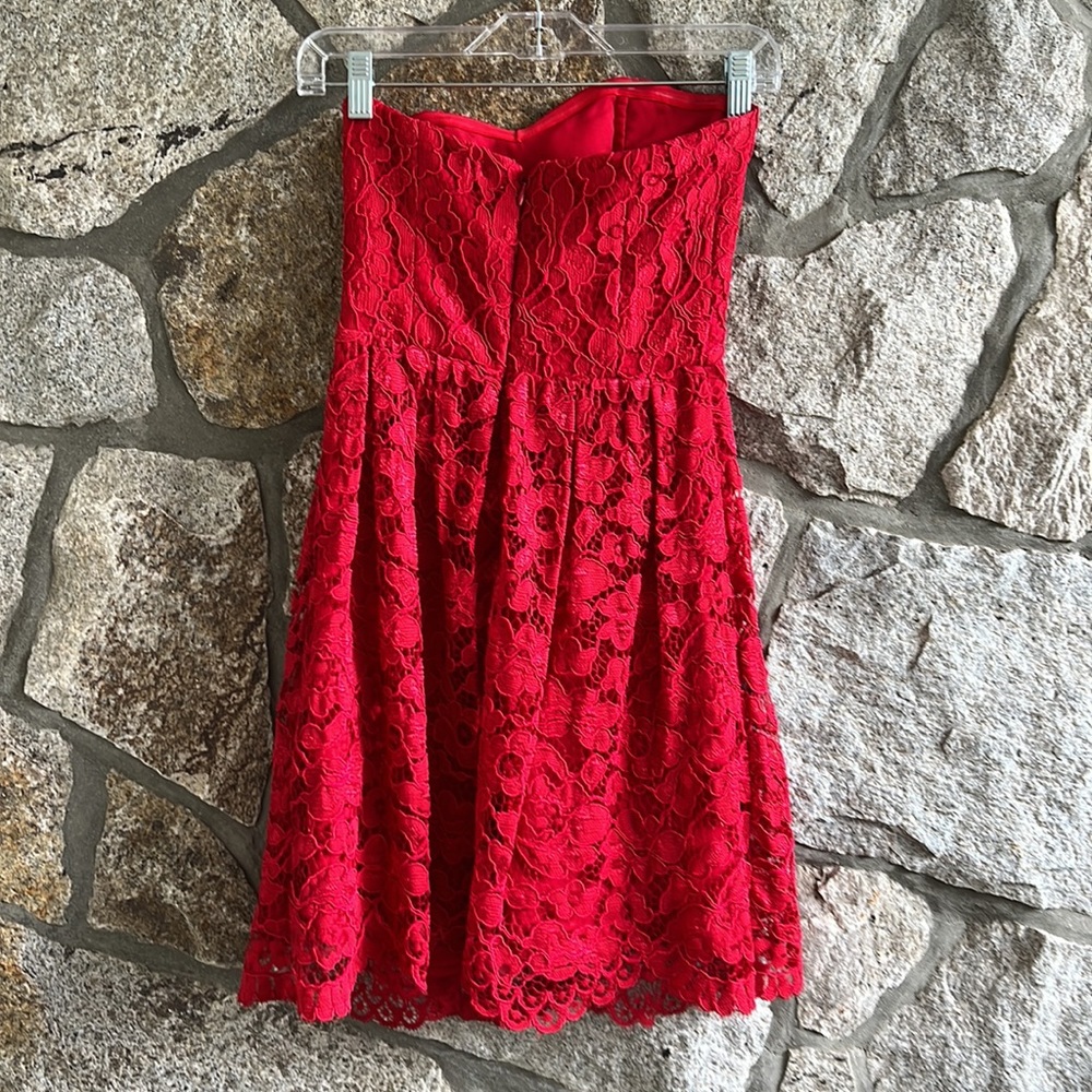Lovers + Friends Smitten Strapless Mini Dress View 5